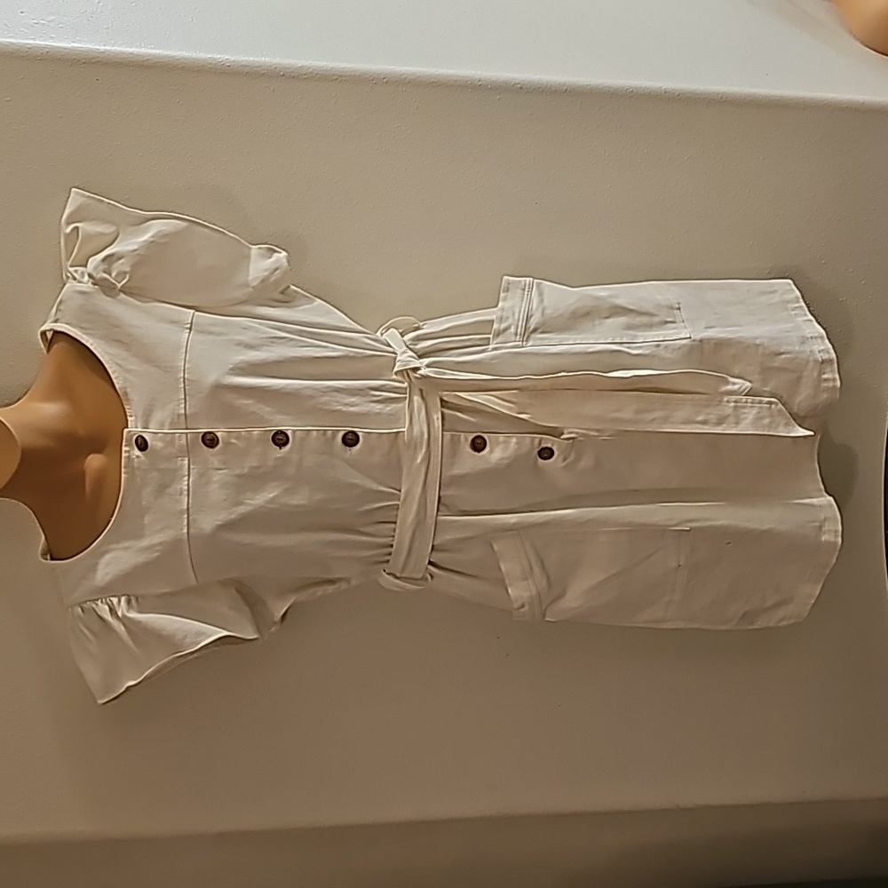"So" creme-colored dress size XXL - Picture 6 of 10